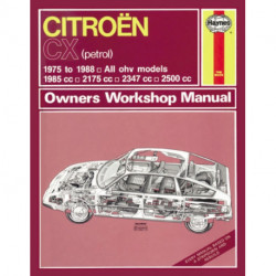 Citroen CX Petrol (75 - 88) Haynes Repair Manual