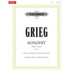 Piano Concerto A minor Op. 16: for Piano and Orchestra