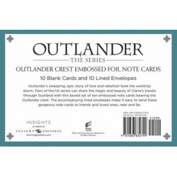 Outlander Crest: Foil Note Cards