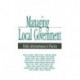 Managing Local Government: Public Administration in Practice