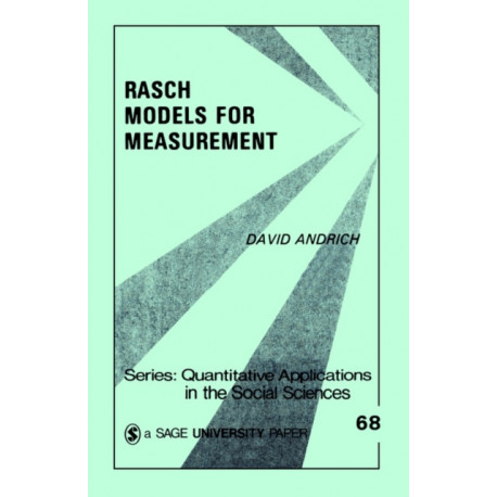 Rasch Models for Measurement