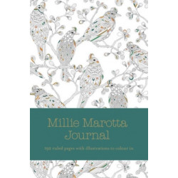 Millie Marotta Journal: ruled pages with full page illustrations from Wild Savannah