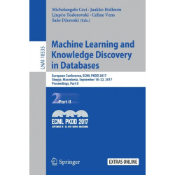 Machine Learning and Knowledge Discovery in Databases: European Conference, ECML PKDD 2017, Skopje, Macedonia, September 18–22, 2017, Proceedings, Part II