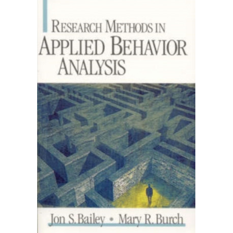 Research Methods in Applied Behavior Analysis