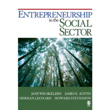 Entrepreneurship in the Social Sector