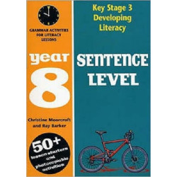 Sentence Level: Year 8: Grammar Activities for Literacy Lessons