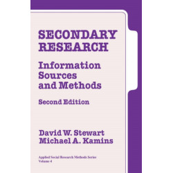 Secondary Research: Information Sources and Methods