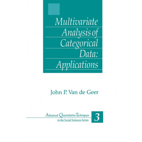 Multivariate Analysis of Categorical Data: Applications