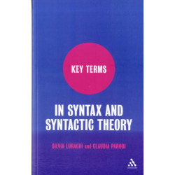 Key Terms in Syntax and Syntactic Theory