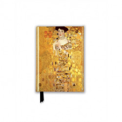 Gustav Klimt: Adele Bloch Bauer I (Foiled Pocket Journal)