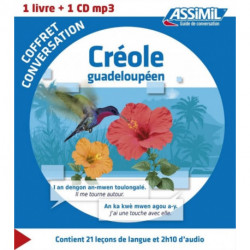 Coffret de Conversation Creole Guadelopeen (Guide + 1 CD MP3)