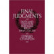 Final Judgments: Duty and Emotion in Roman Wills, 200 B.C.-A.D. 250