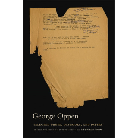 Selected Prose, Daybooks, and Papers