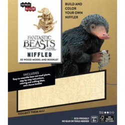 IncrediBuilds: Fantastic Beasts and Where to Find Them: Niffler 3D Wood Model and Booklet
