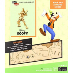 IncrediBuilds: Disney: Goofy Book and 3D Wood Model