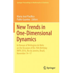 New Trends in One-Dimensional Dynamics: In Honour of Welington de Melo on the Occasion of His 70th Birthday IMPA 2016, Rio de Janeiro, Brazil, November 14–17