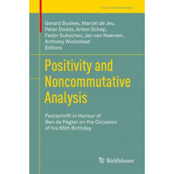 Positivity and Noncommutative Analysis: Festschrift in Honour of Ben de Pagter on the Occasion of his 65th Birthday