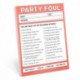 Knock Knock Party Foul Nifty Note