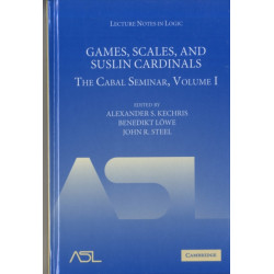 Games, Scales and Suslin Cardinals: The Cabal Seminar, Volume I