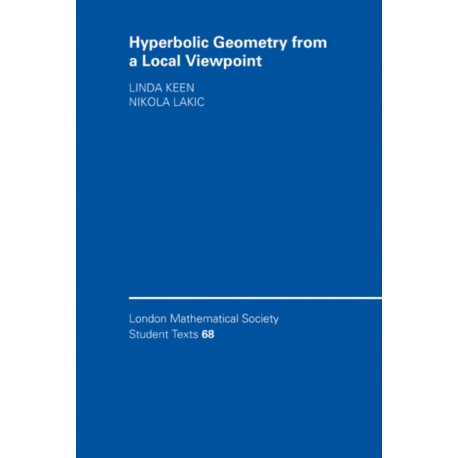 Hyperbolic Geometry from a Local Viewpoint
