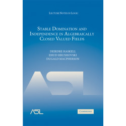 Stable Domination and Independence in Algebraically Closed Valued Fields