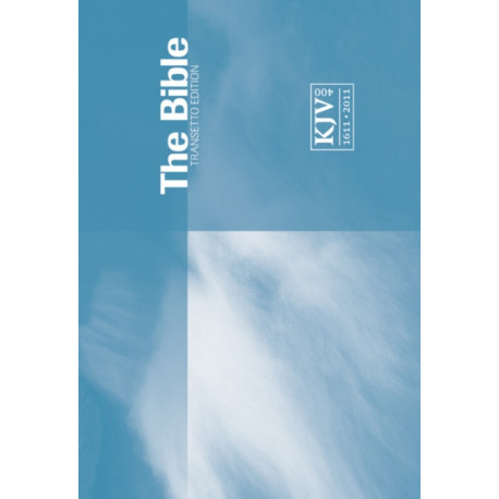KJV Transetto Text Bible, Blue Blue