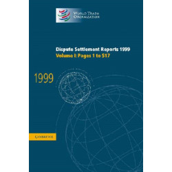 Dispute Settlement Reports 1999: Volume 1, Pages 1-517