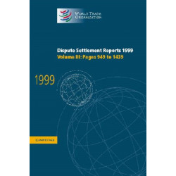 Dispute Settlement Reports 1999: Volume 3, Pages 949-1439