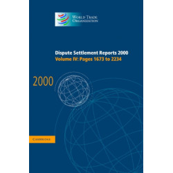 Dispute Settlement Reports 2000: Volume 4, Pages 1673-2234