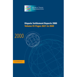 Dispute Settlement Reports 2000: Volume 6, Pages 2621-3040