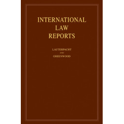 International Law Reports: Volume 139