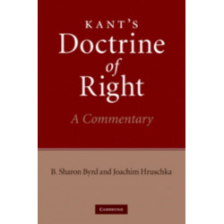 Kant's Doctrine of Right: A Commentary