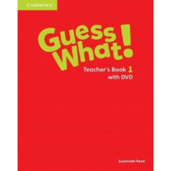 Guess What! Level 1 Teacher's Book with DVD Video Spanish Edition