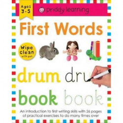 Wipe Clean Workbook: First Words: Wipe Clean Workbooks