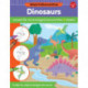 Watch Me Read and Draw: Dinosaurs: A step-by-step drawing & story book - Includes flip-out drawing pad and more than 30 stickers