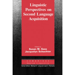 Linguistic Perspectives on Second Language Acquisition