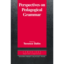 Perspectives on Pedagogical Grammar