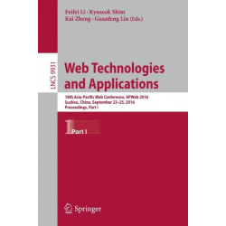 Web Technologies and Applications: 18th Asia-Pacific Web Conference, APWeb 2016, Suzhou, China, September 23-25, 2016. Proceedings, Part I