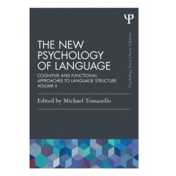 The New Psychology of Language: Cognitive and Functional Approaches to Language Structure, Volume II