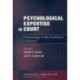 Psychological Expertise in Court: Psychology in the Courtroom, Volume II