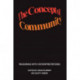 The Concept of Community: Readings with Interpretations