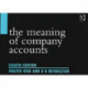 The Meaning of Company Accounts
