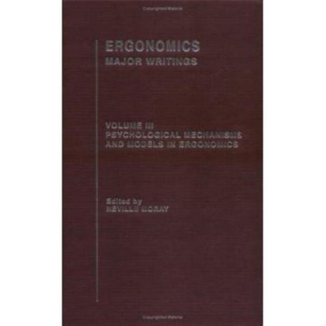 Ergonomics Mw Vol 3:Psych Mech