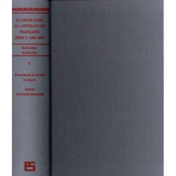 Le Japon dans la litterature francaise 1880-99 (ES 2-vol. set)