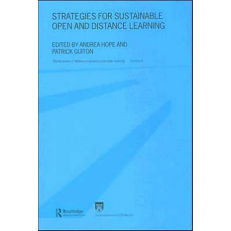 Strategies for Sustainable Open and Distance Learning: World Review of Distance Education and Open Learning: Volume 6