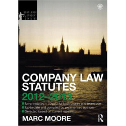 Company Law Statutes 2012-2013