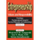 Entrepreneurship: Volume 17, Values and Responsibility