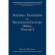 National Traditions in Nineteenth-Century Opera, Volume I: Italy, France, England and the Americas