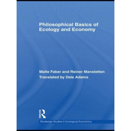 Philosophical Basics of Ecology and Economy