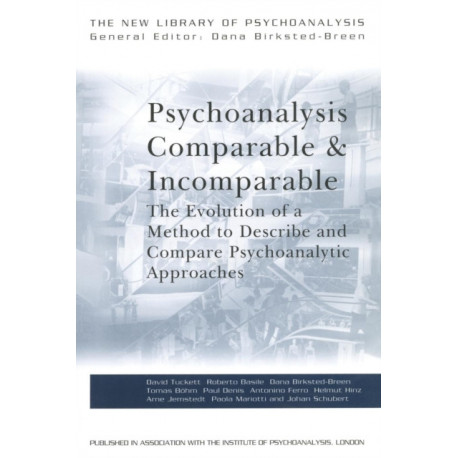 Psychoanalysis Comparable and Incomparable: The Evolution of a Method to Describe and Compare Psychoanalytic Approaches